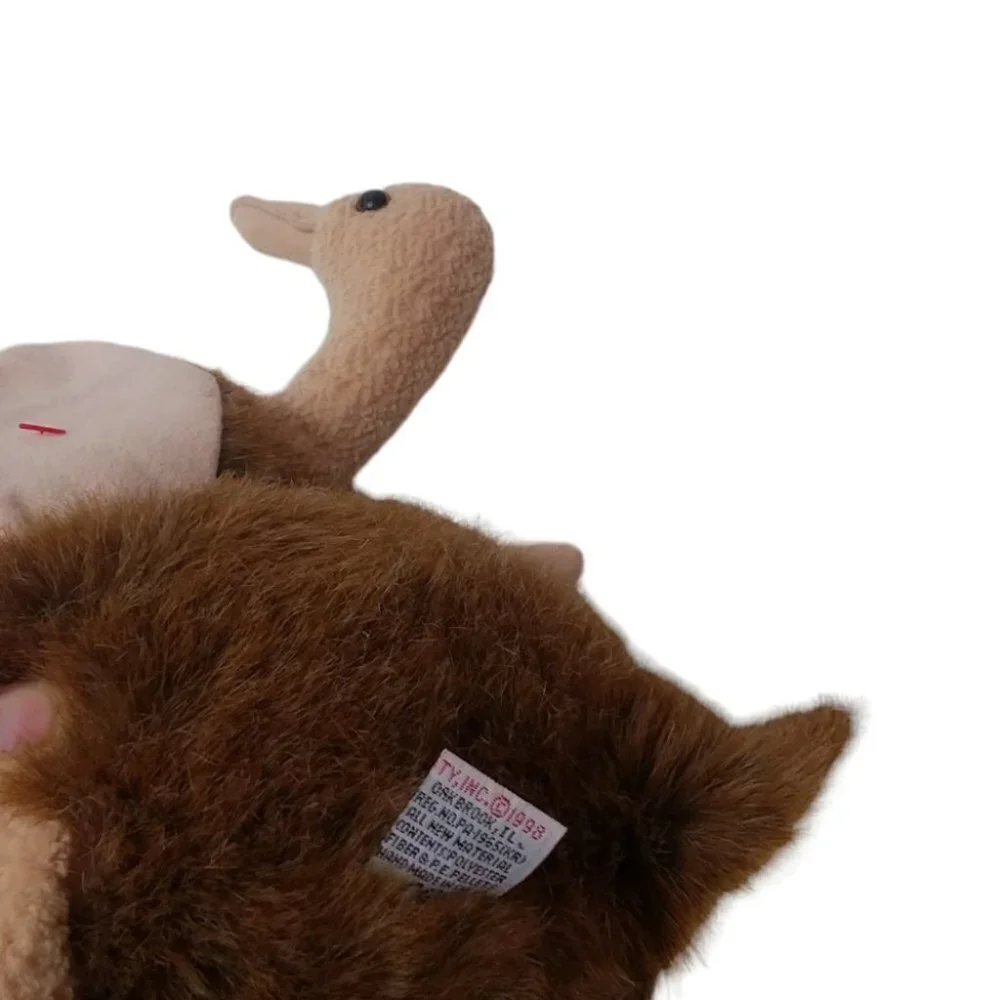 TY Beanie Baby STRETCH the Ostrich